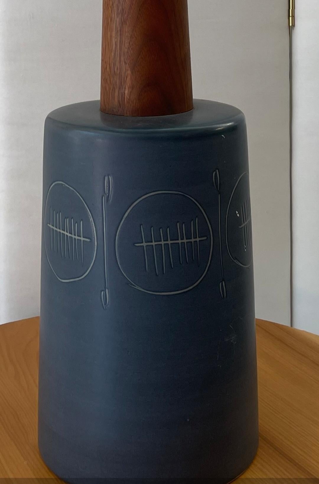Mid-Century Modern Large Gordon & Martz Table Lamp