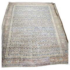 Large Gorgeous Antique Fereghan Rug 12x15 CIrca 1920s
