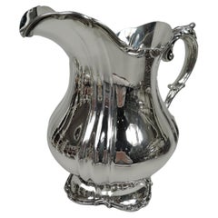 Large Gorham Edwardian Classical Sterling Silver Water Pitcher