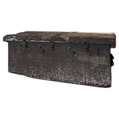 Large Gothic chest strongbox
