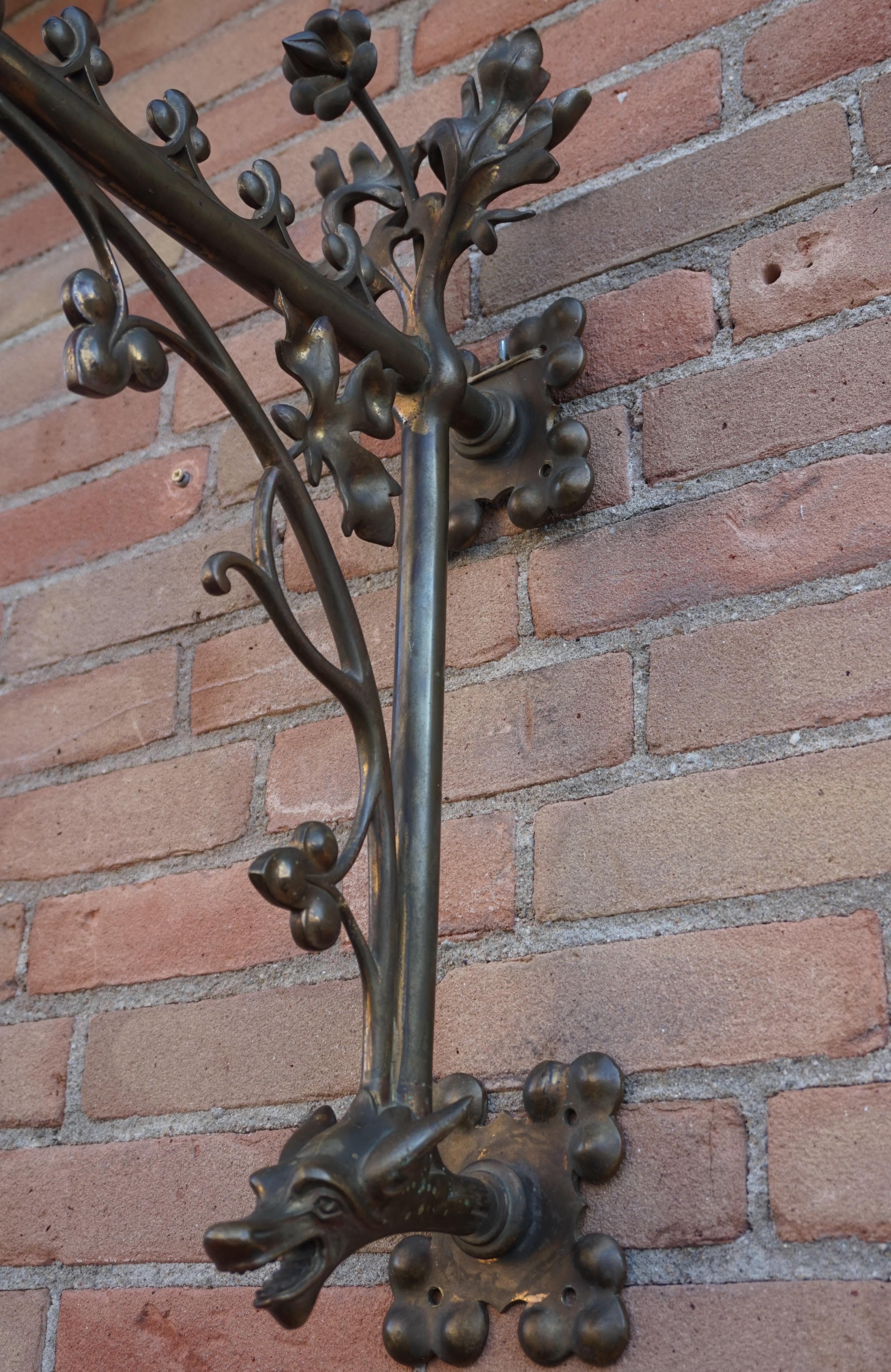 bronze gargoyle
