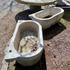 Large Granite Pig Troughs