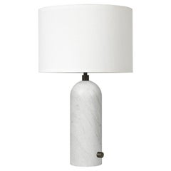 Large 'Gravity' Marble Table Lamp by Space Copenhagen for Gubi in White