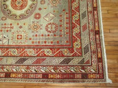 Zabihi Collection Large Gray Antique Khotan Rug