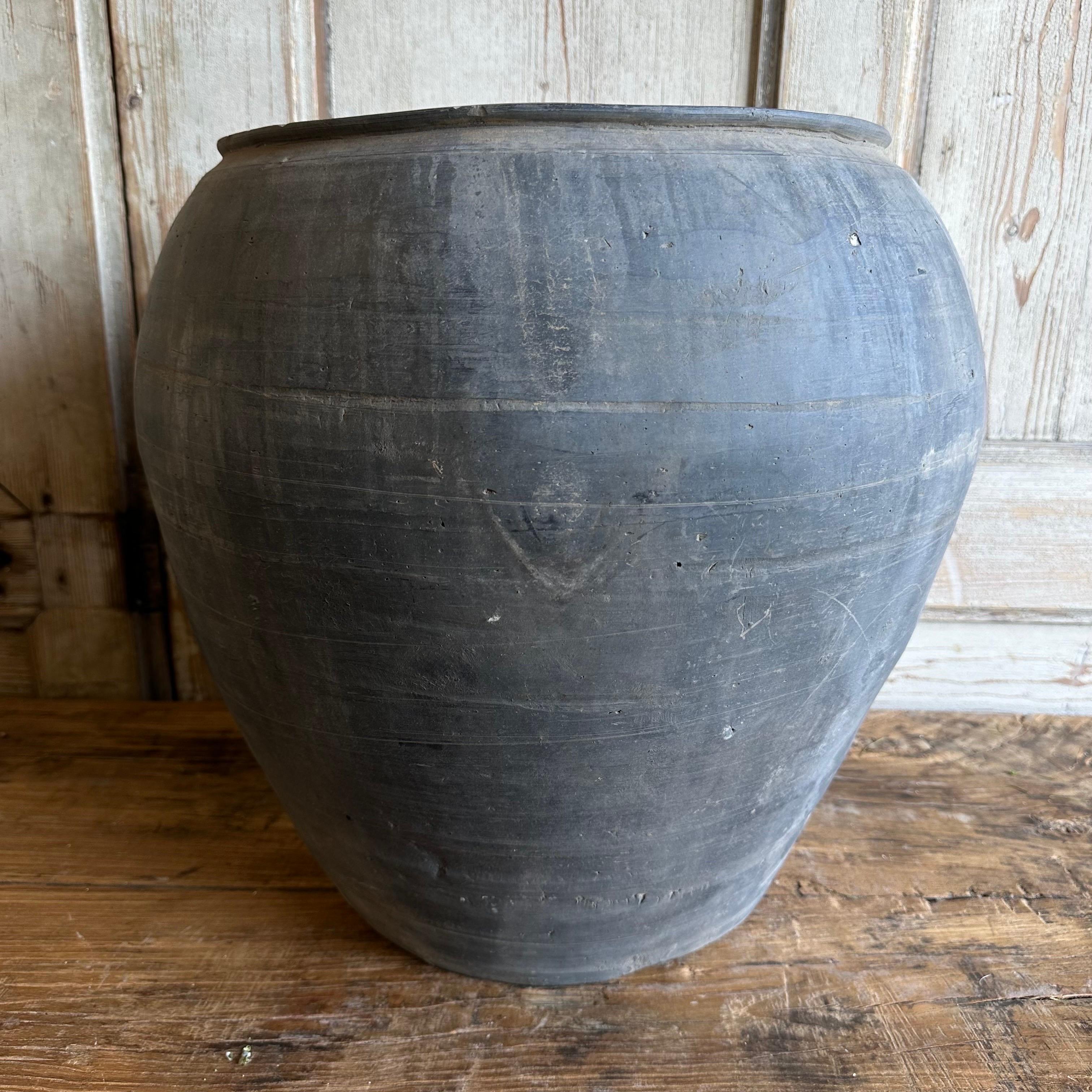 Large Gray Croix Pottery  For Sale 4