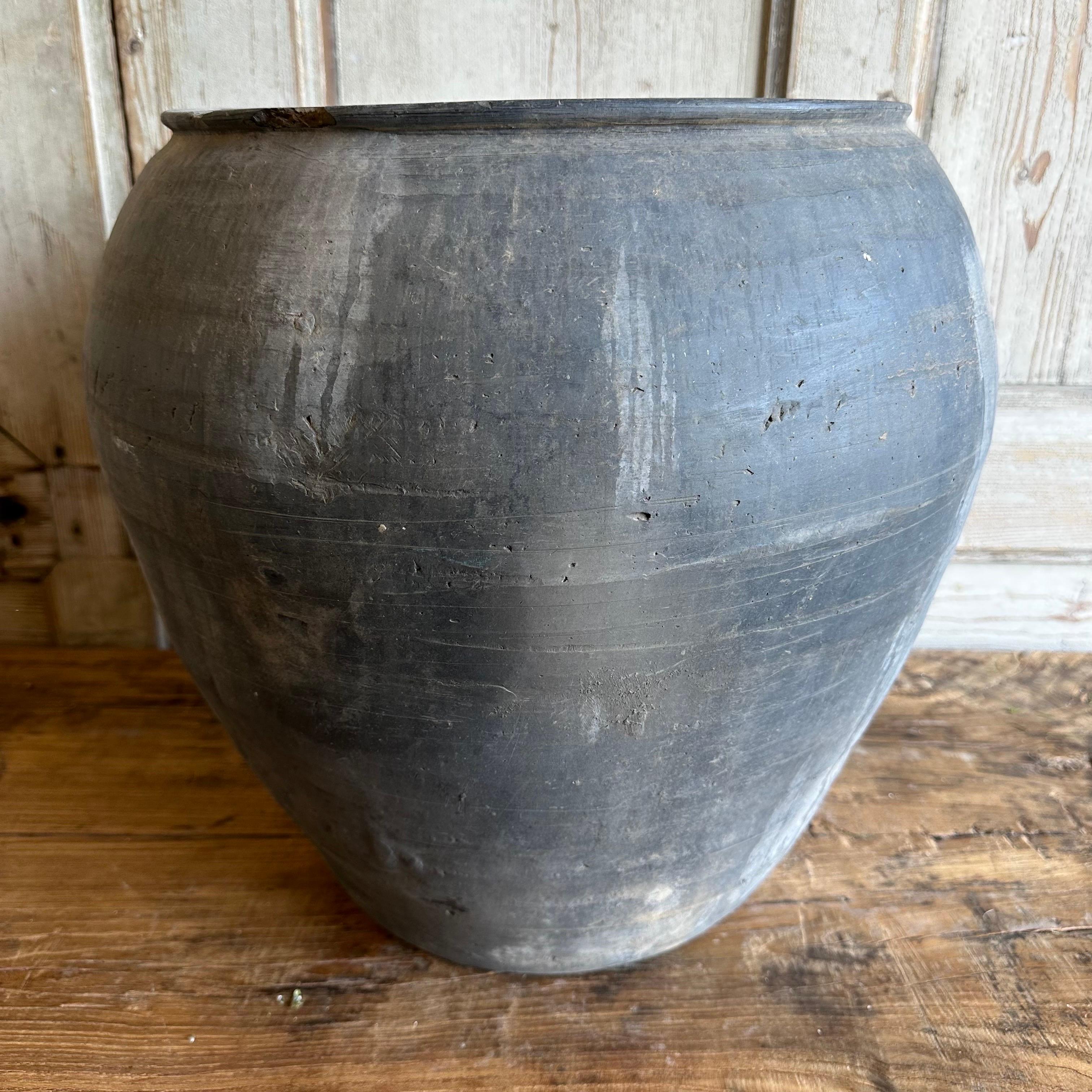 Large Gray Croix Pottery  1