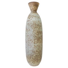 Large Gray Speckled Floor Vase Carl-Harry Stålhane, Rörstrand - Mid 20th Century