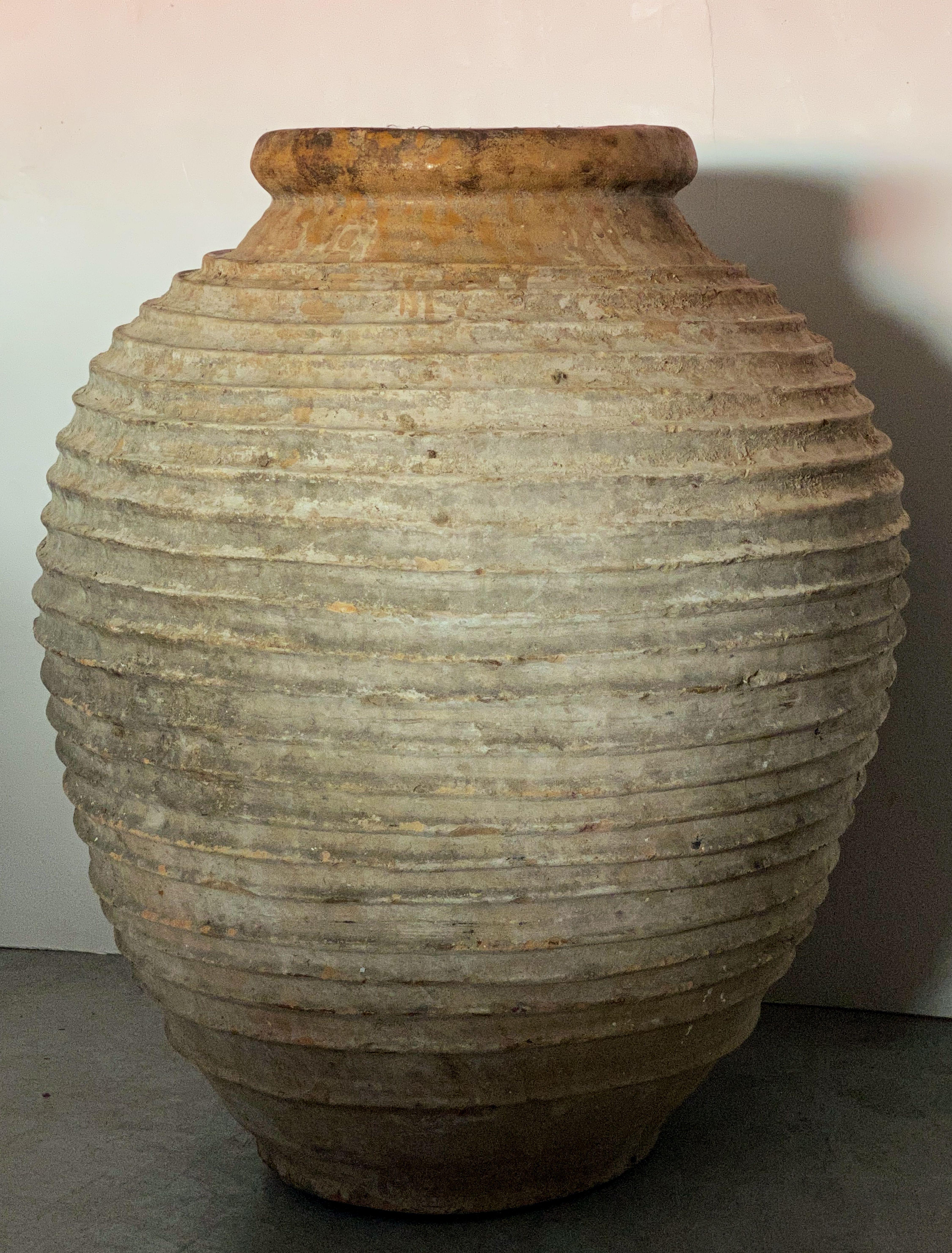 Large Greek Garden Urn or Oil Jar 7