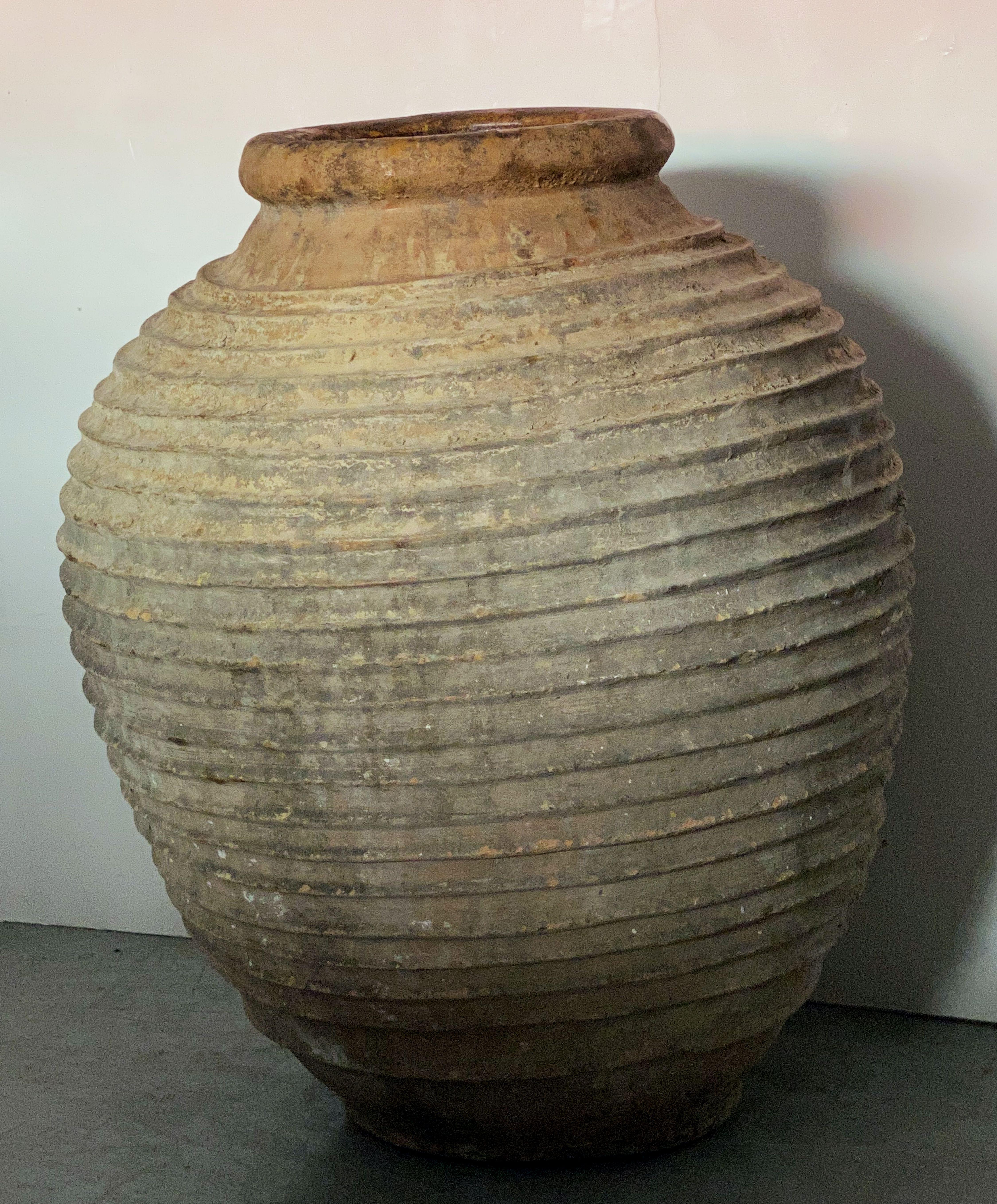 Large Greek Garden Urn or Oil Jar 8