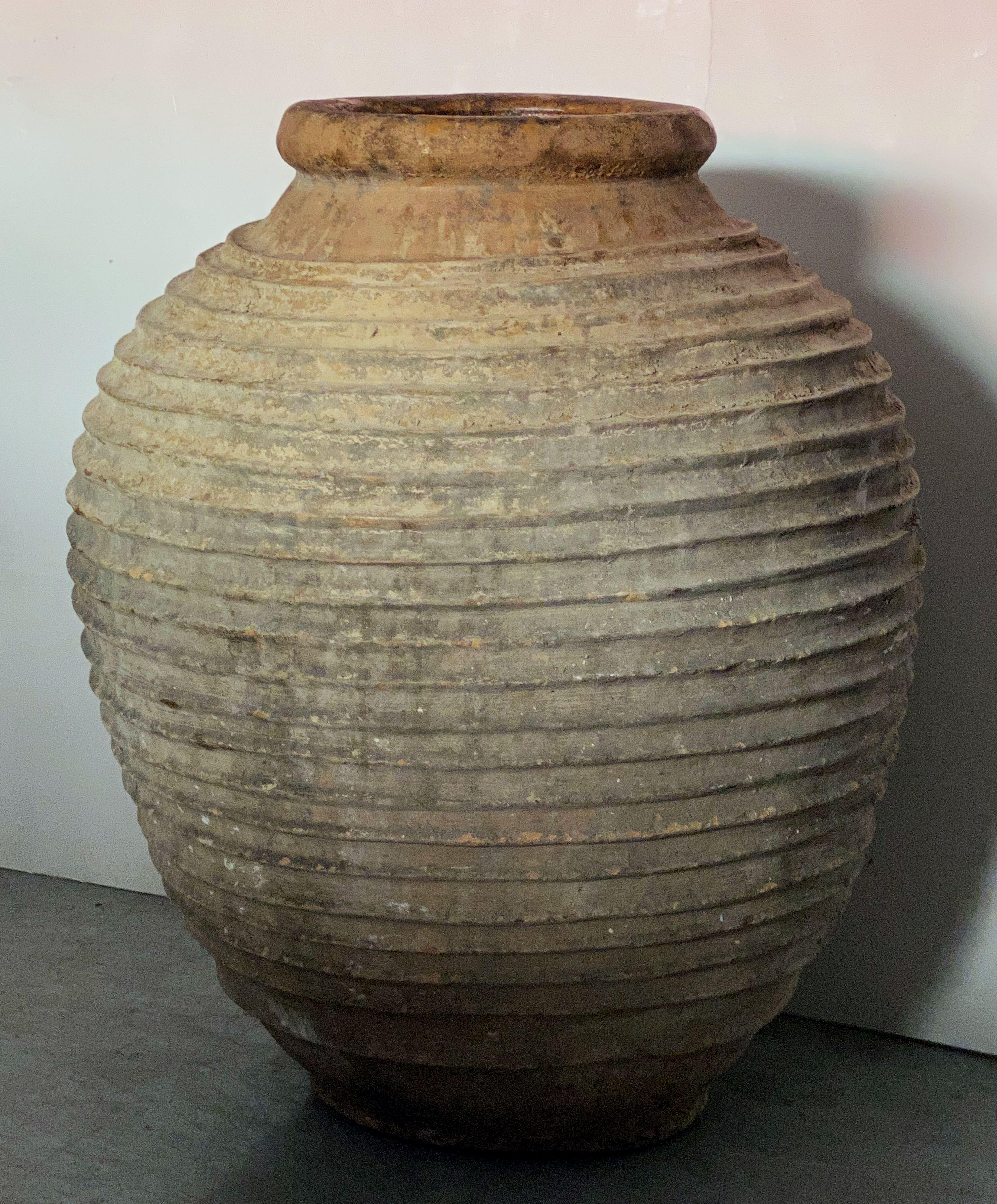 Large Greek Garden Urn or Oil Jar 9