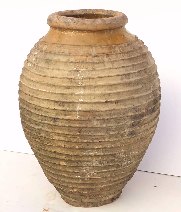 Large Greek Garden Urn or Oil Jar at 1stDibs