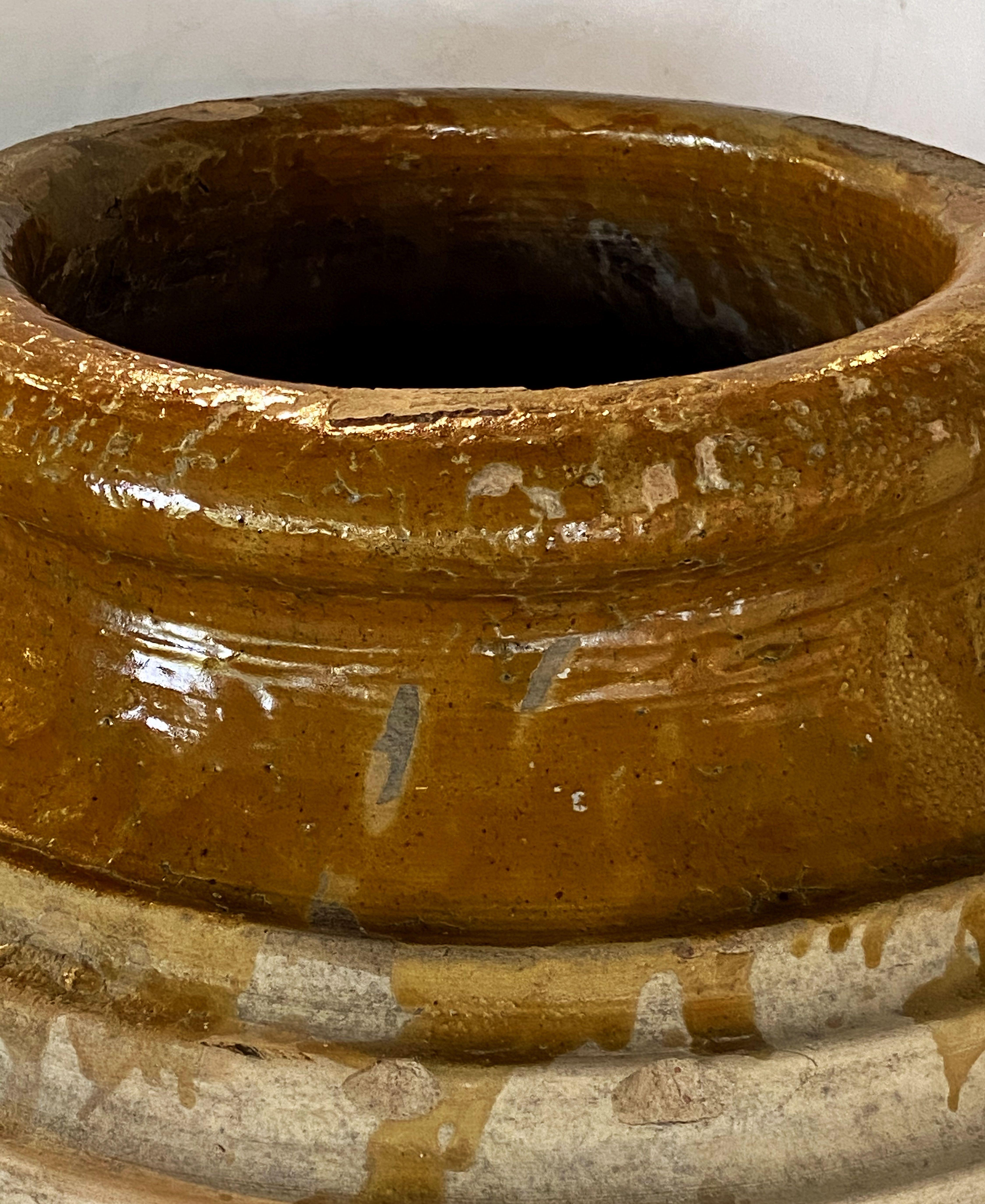 Terracotta Large Greek Garden Urn or Oil Jar