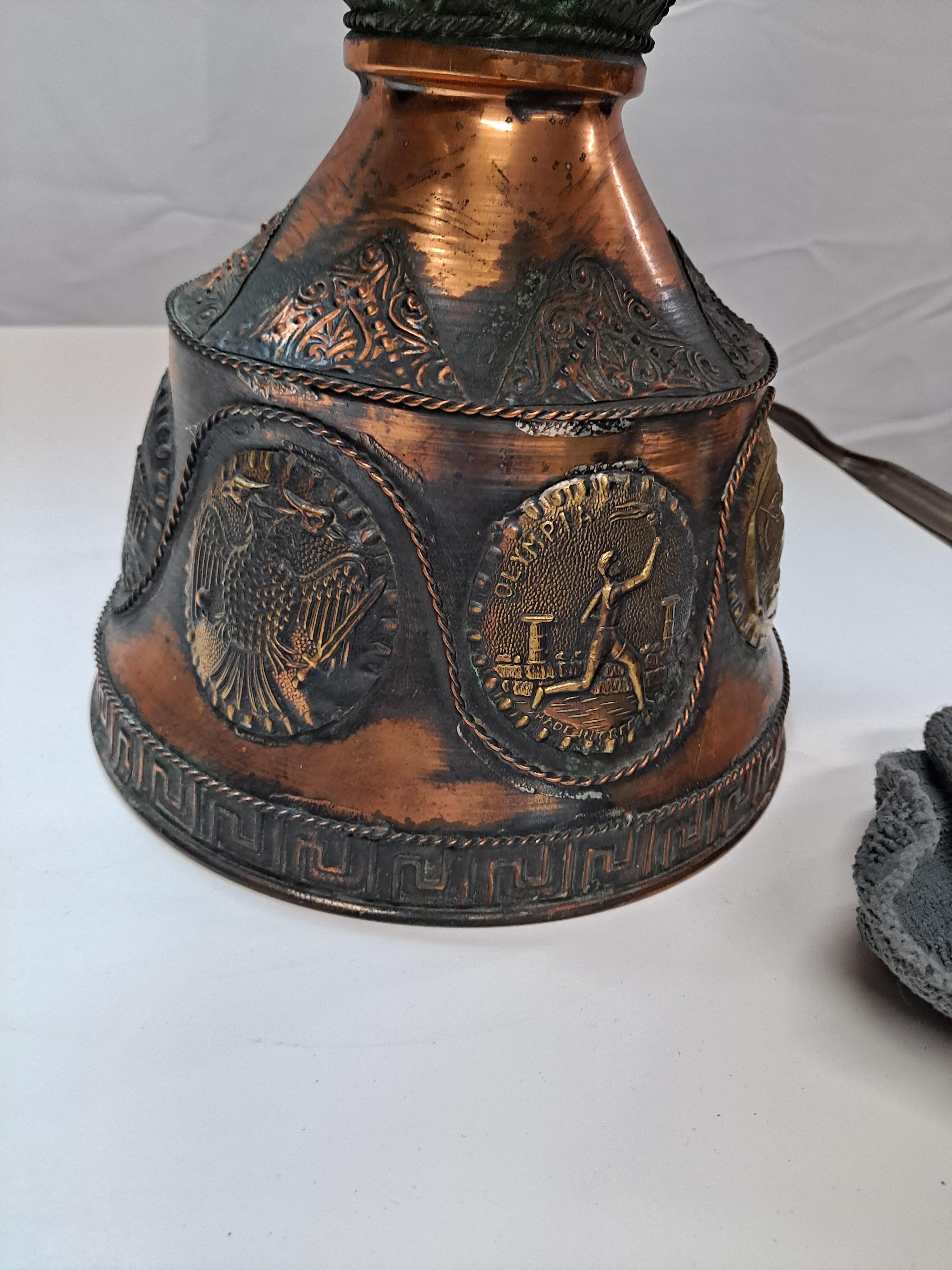 Large Greek Revival Copper Urn For Sale 3