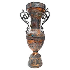Antique Large Greek Revival Copper Urn
