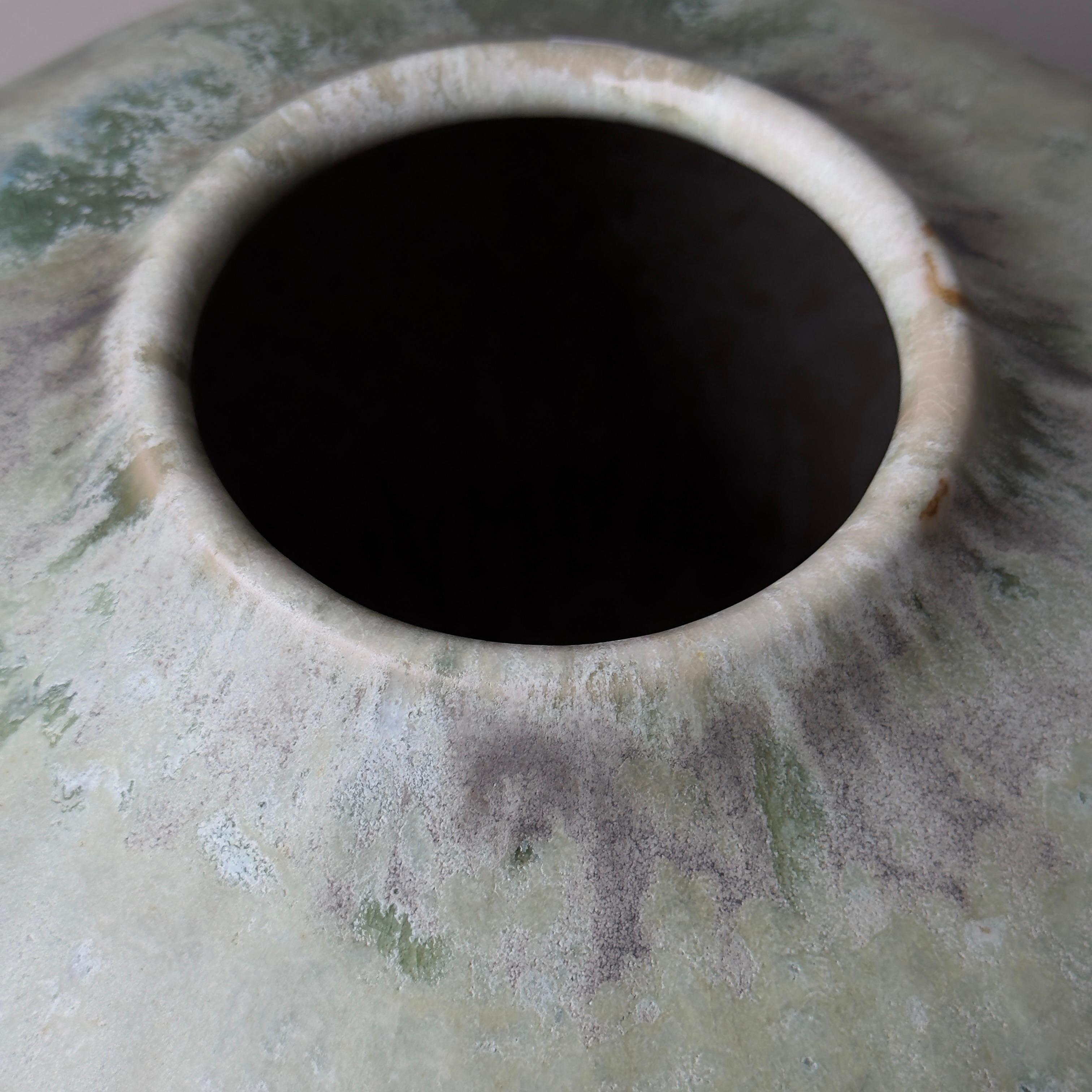 Danese Grande vaso a balaustro verde, K.H. Würtz, Danimarca in vendita