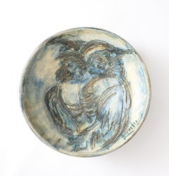 Large Green Bowl, France 1950's