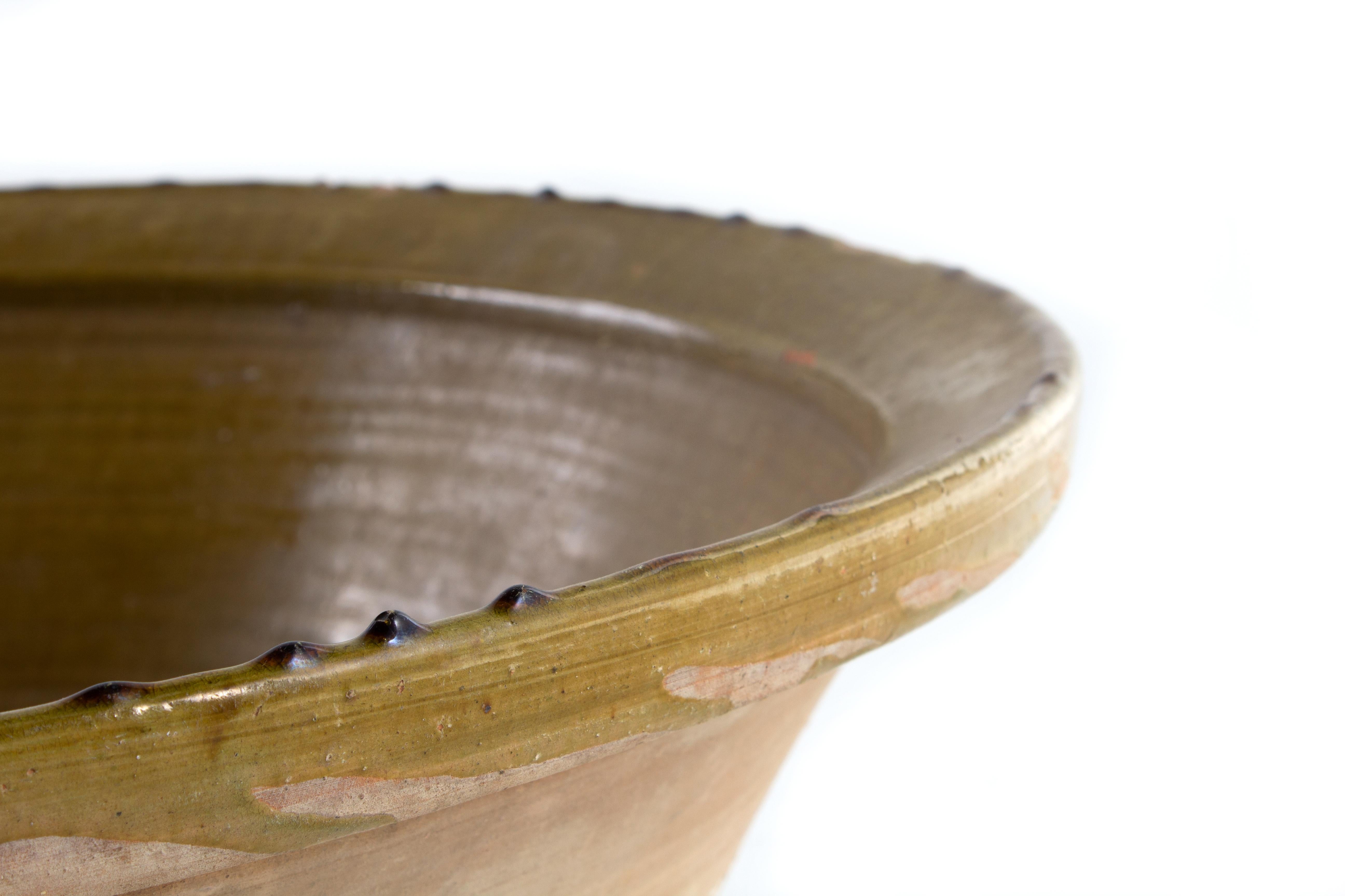 green ceramic bowls