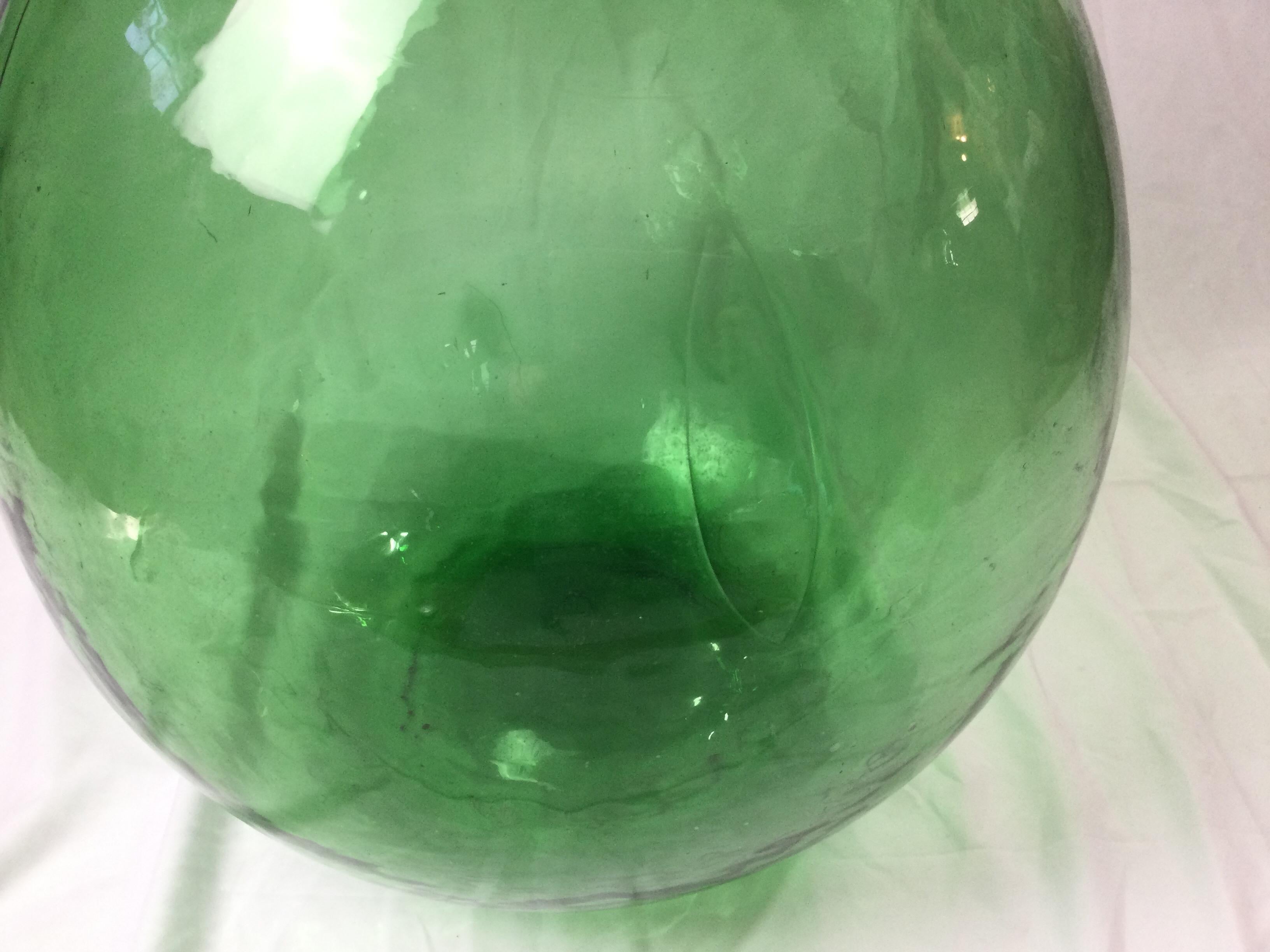 large green bottle