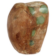 Grand spécimen naturel de jadéite verte