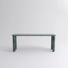 Large Green Marble "Sunday" Dining Table, Jean-Baptiste Souletie