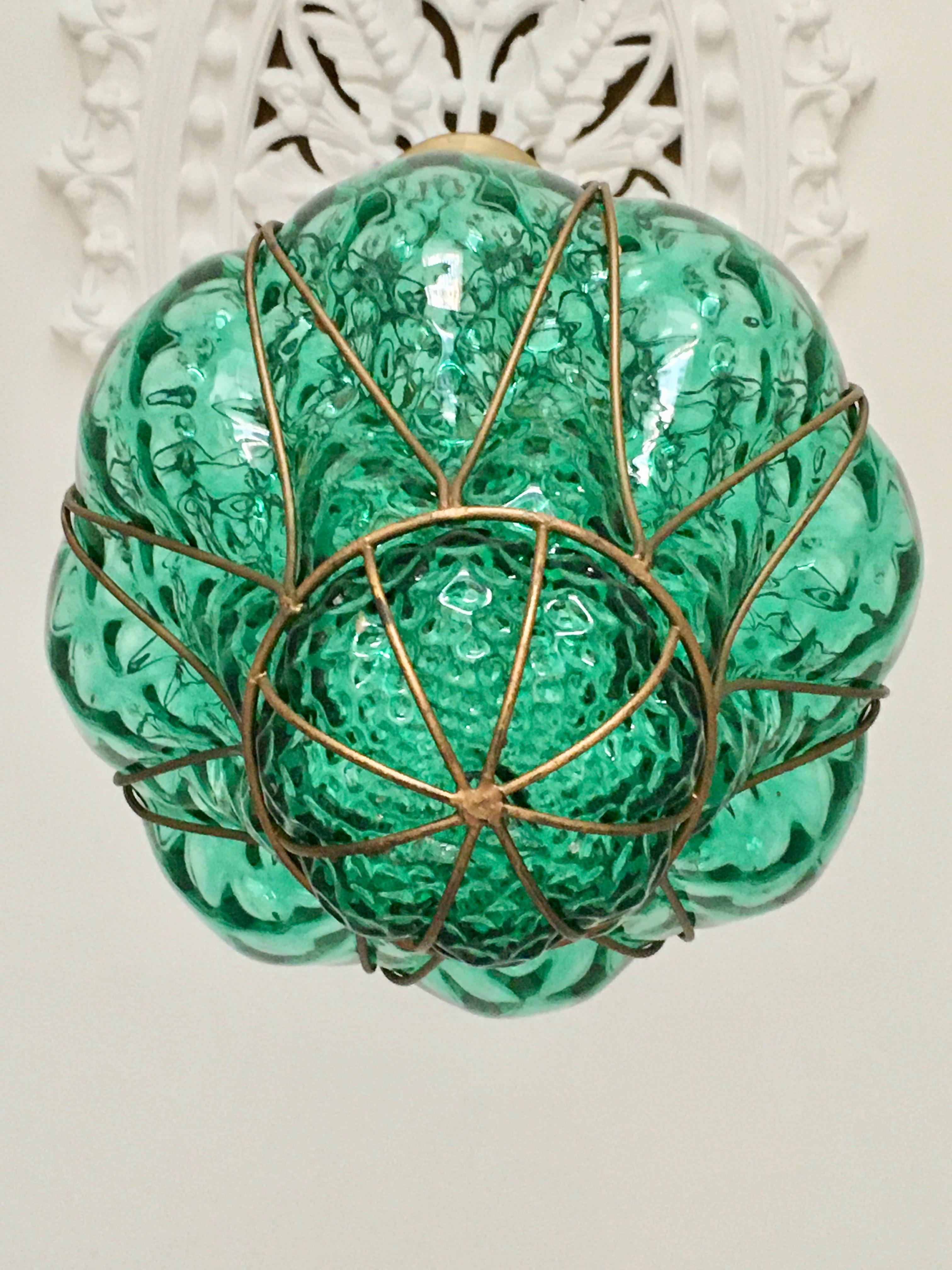 large green pendant light