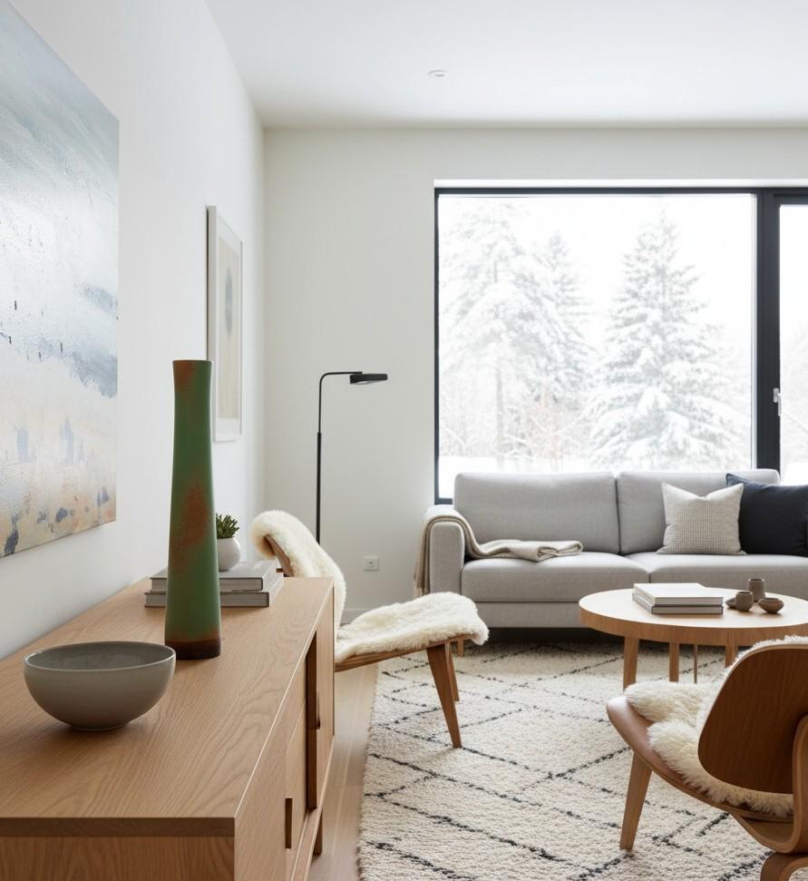 Scandinavo moderno Vaso grande in gres verde - Annikki Hovisaari - Arabia - Midcentury Modern in vendita