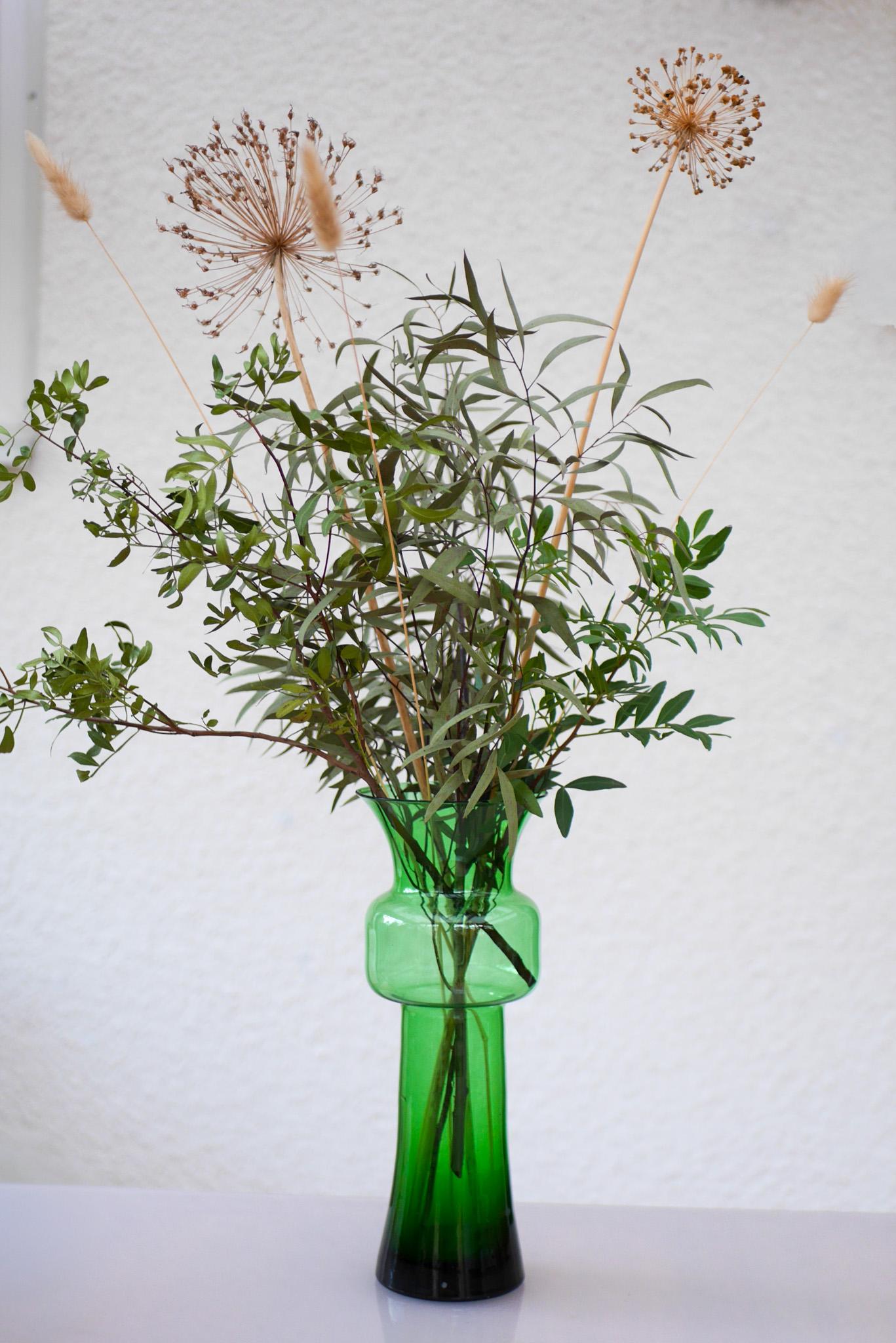 Mid-Century moderno Large Green 