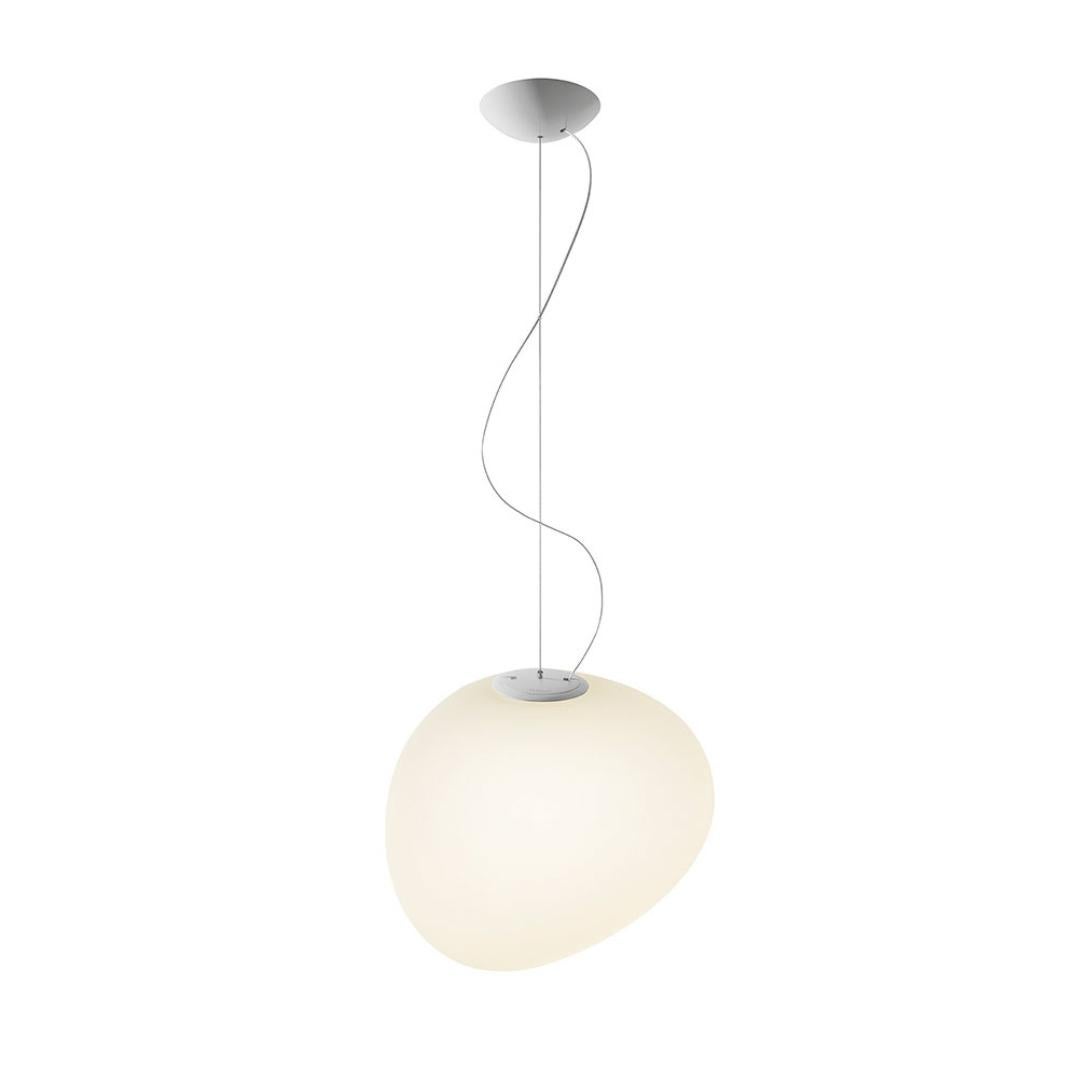 Contemporary Large 'Gregg' Handblown Glass Pendant for Foscarini For Sale