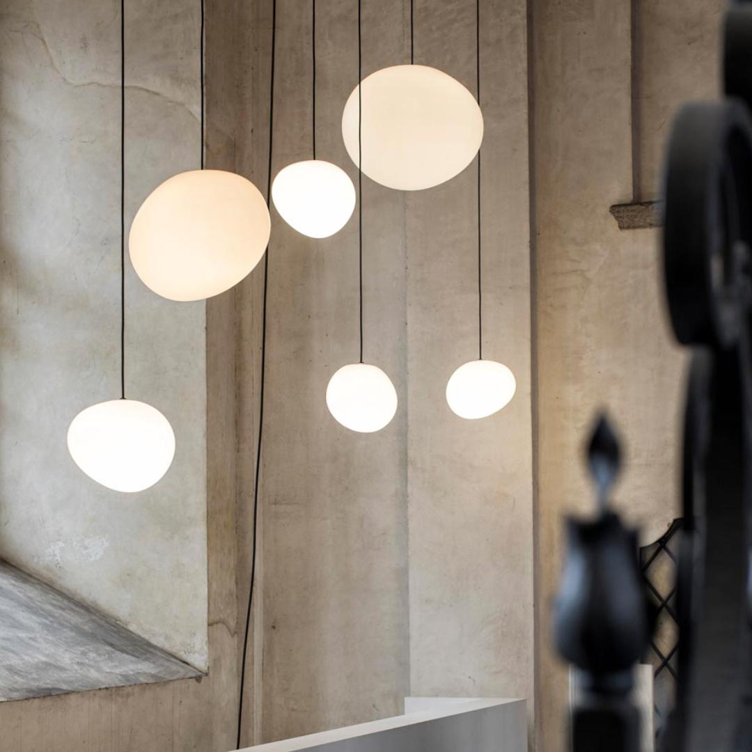 Mid-Century Modern Large 'Gregg' Outdoor Pendant by Ludovica and Roberto Palomba for Foscarini For Sale