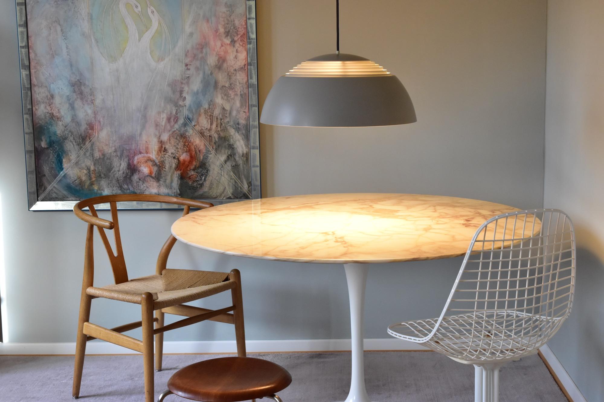 Large Grey Arne Jacobsen AJ Royal Pendant Lamp by Louis Poulsen, Denmark 5