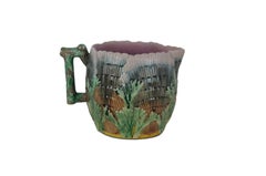 Grande  Griffen, Smith and Hill Brocca di maiolica etrusca con motivo di alghe, 10 pollici