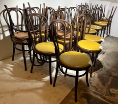 Large Group 23 Cafe Bistro Chairs Thonet