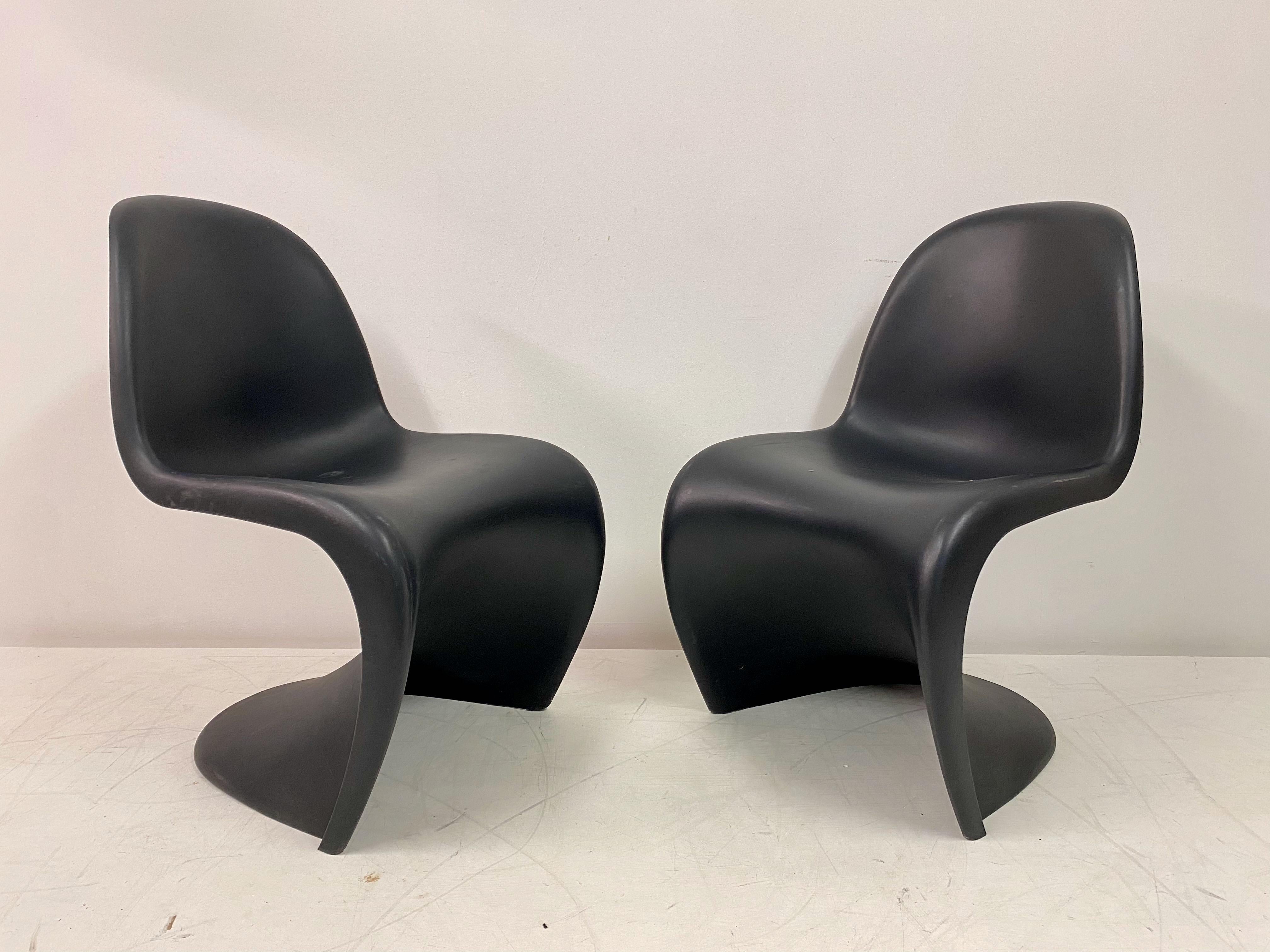Large Group of Verner Panton S Chairs for Vitra 11