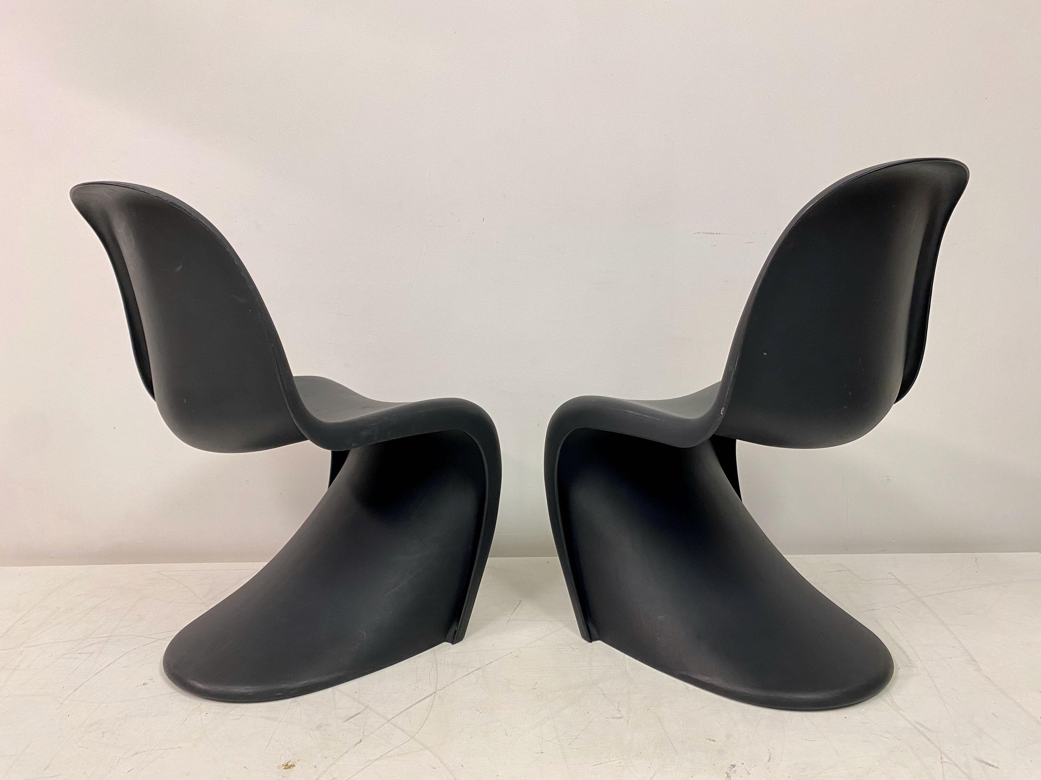 Large Group of Verner Panton S Chairs for Vitra 12
