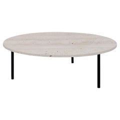 Table basse Gruff en travertin grand format