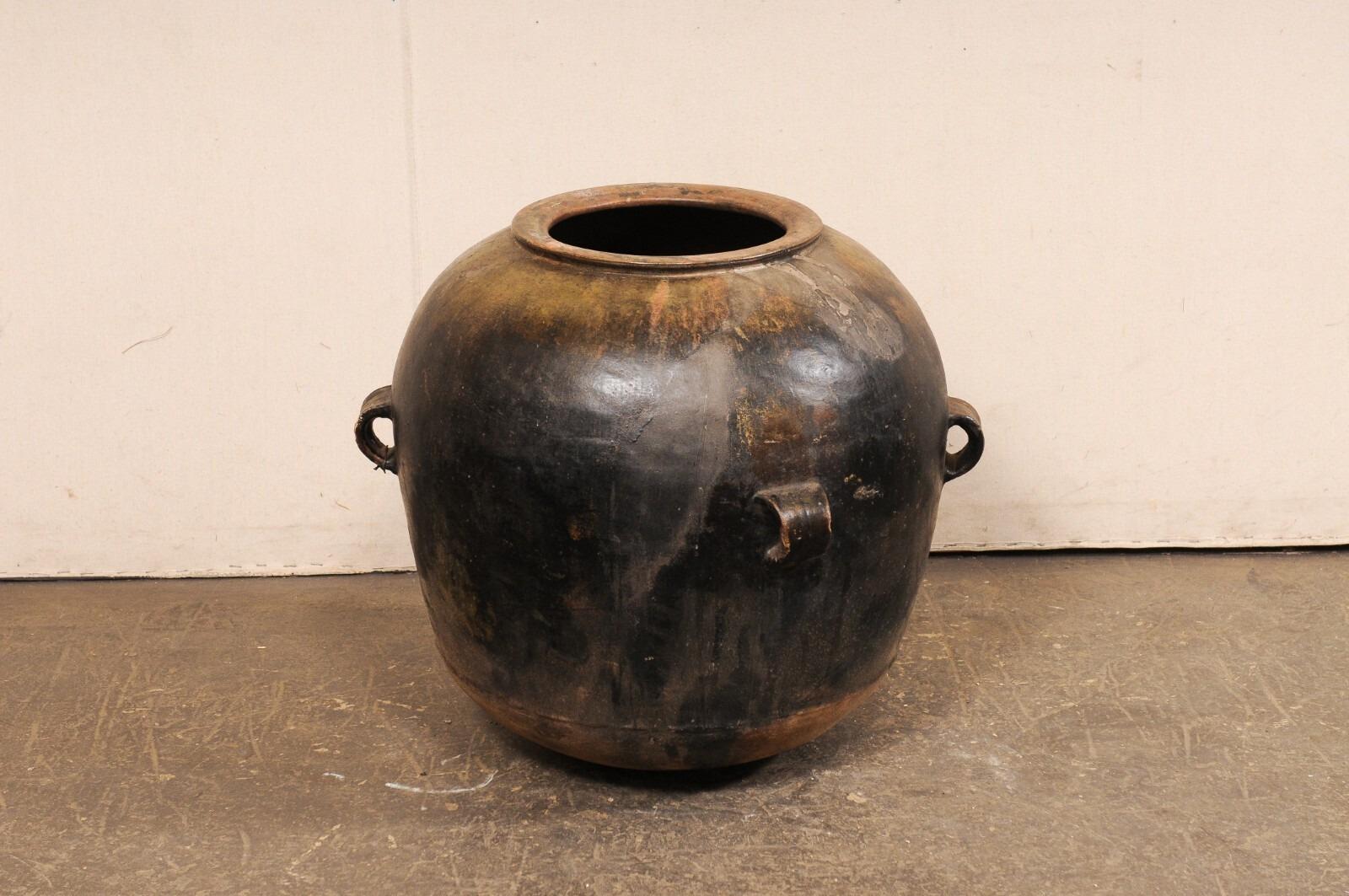 Olla grande guatemalteca de tamalero con asas en venta 4