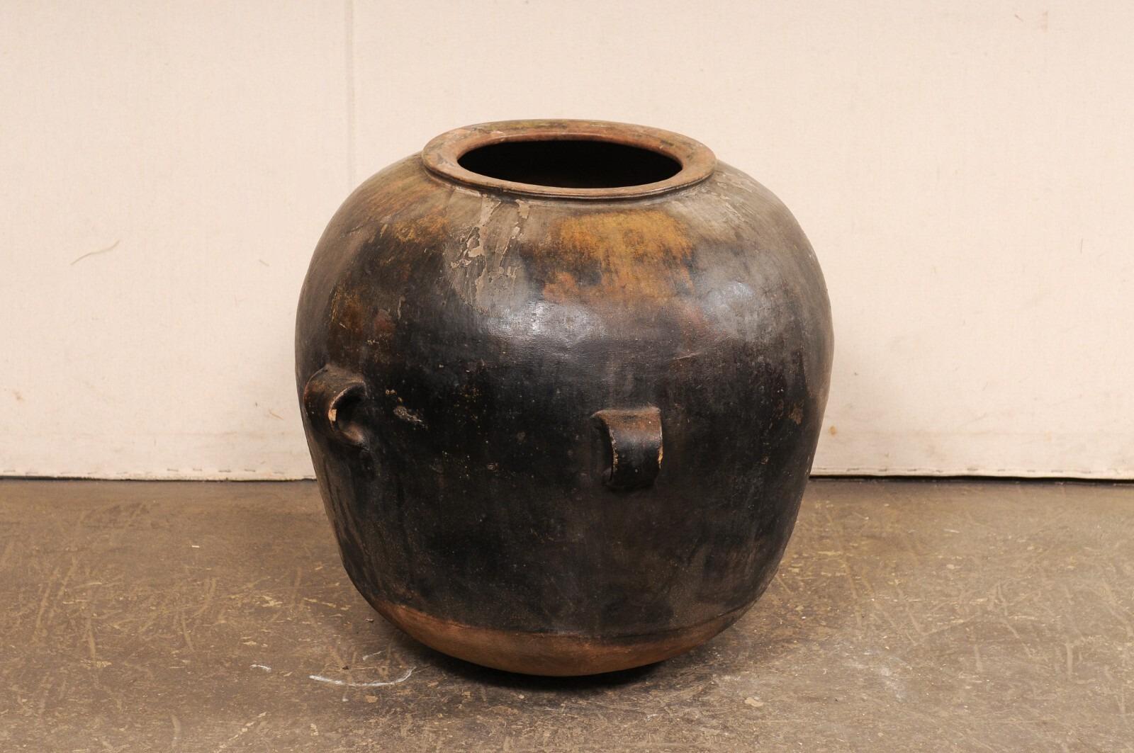 Olla grande guatemalteca de tamalero con asas Guatemalteco en venta