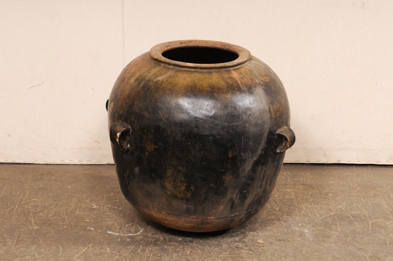 Olla grande guatemalteca de tamalero con asas en venta 1