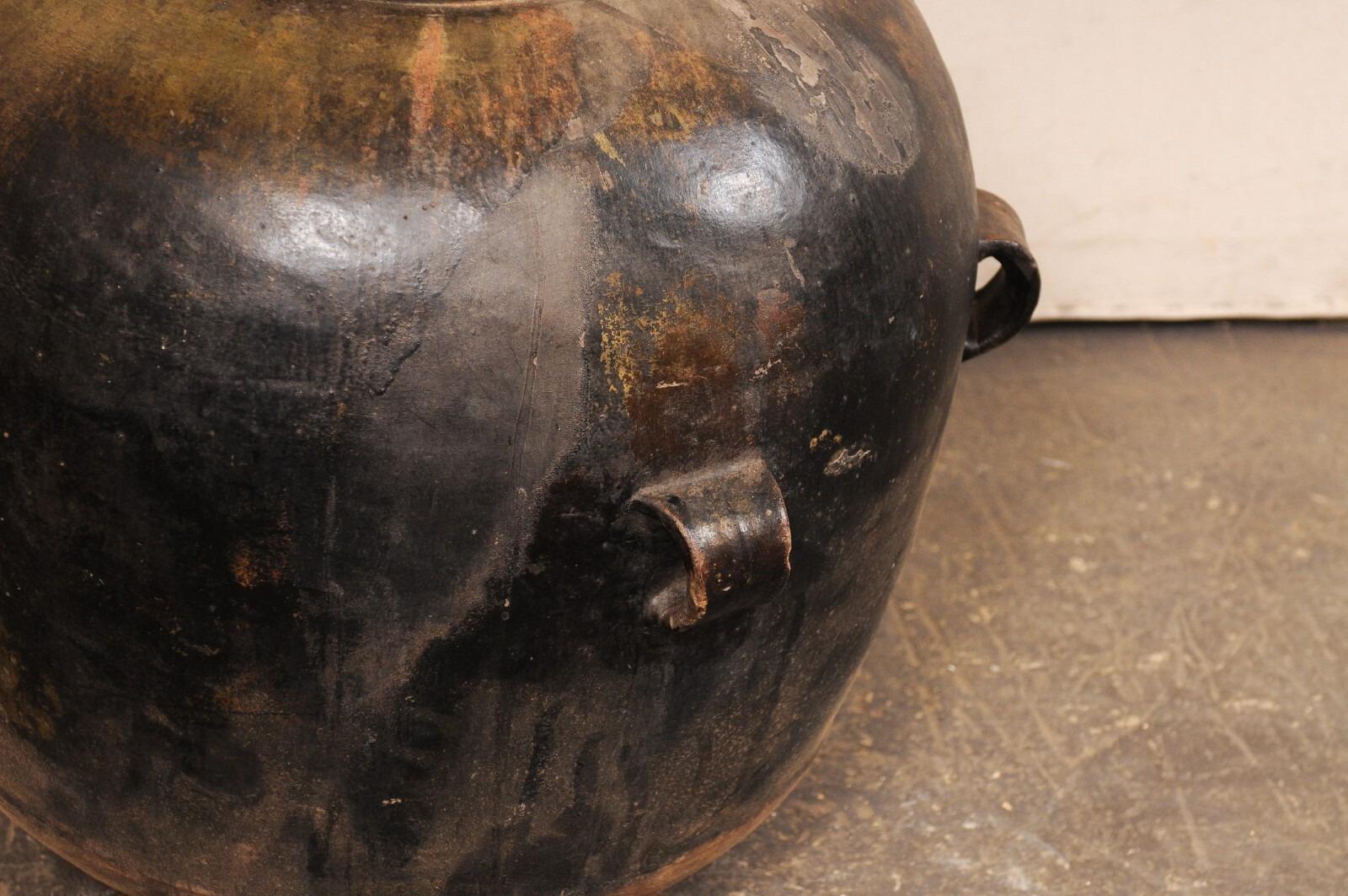 Olla grande guatemalteca de tamalero con asas en venta 3