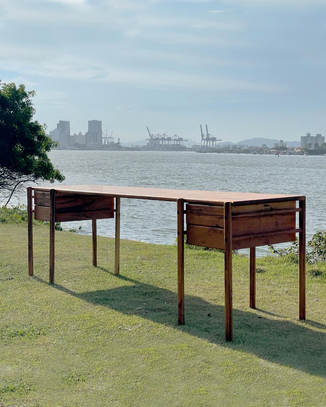 Post-Modern Large Gui Desk by Estudio Prosa For Sale