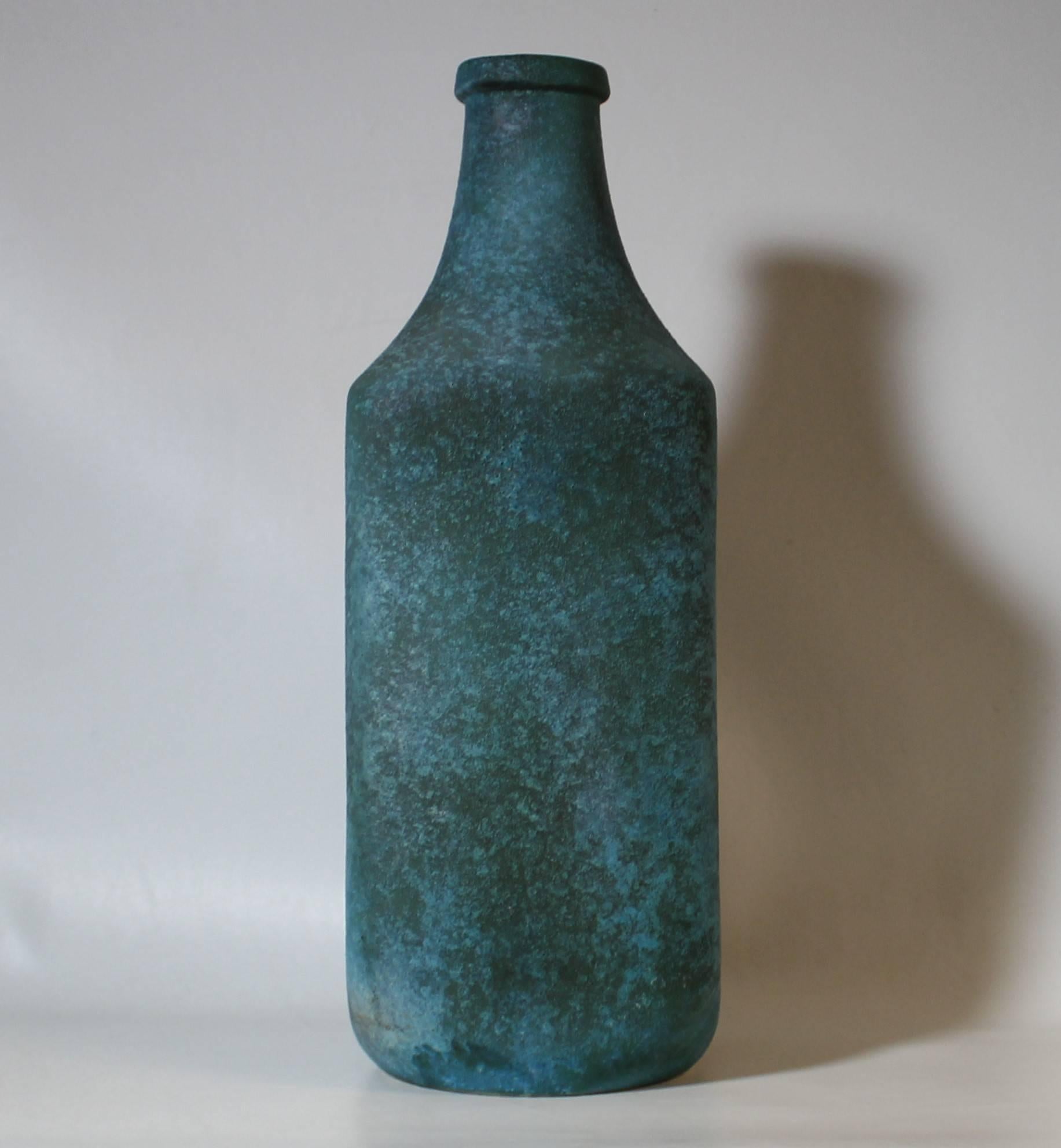 Mid-Century Modern Large Guido Gambone Attributed Ceramic Vase