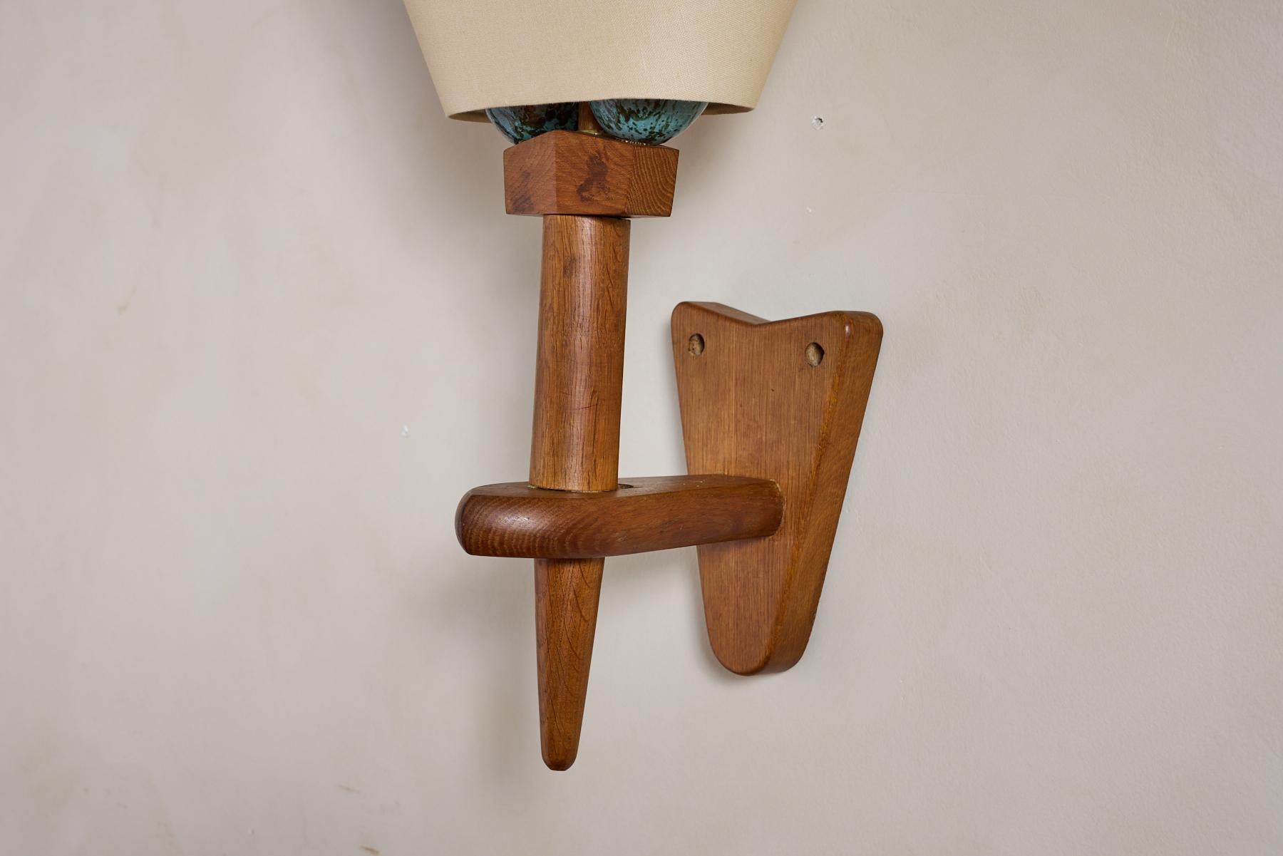 Grande applique di Guillerme et Chambron in vendita 4