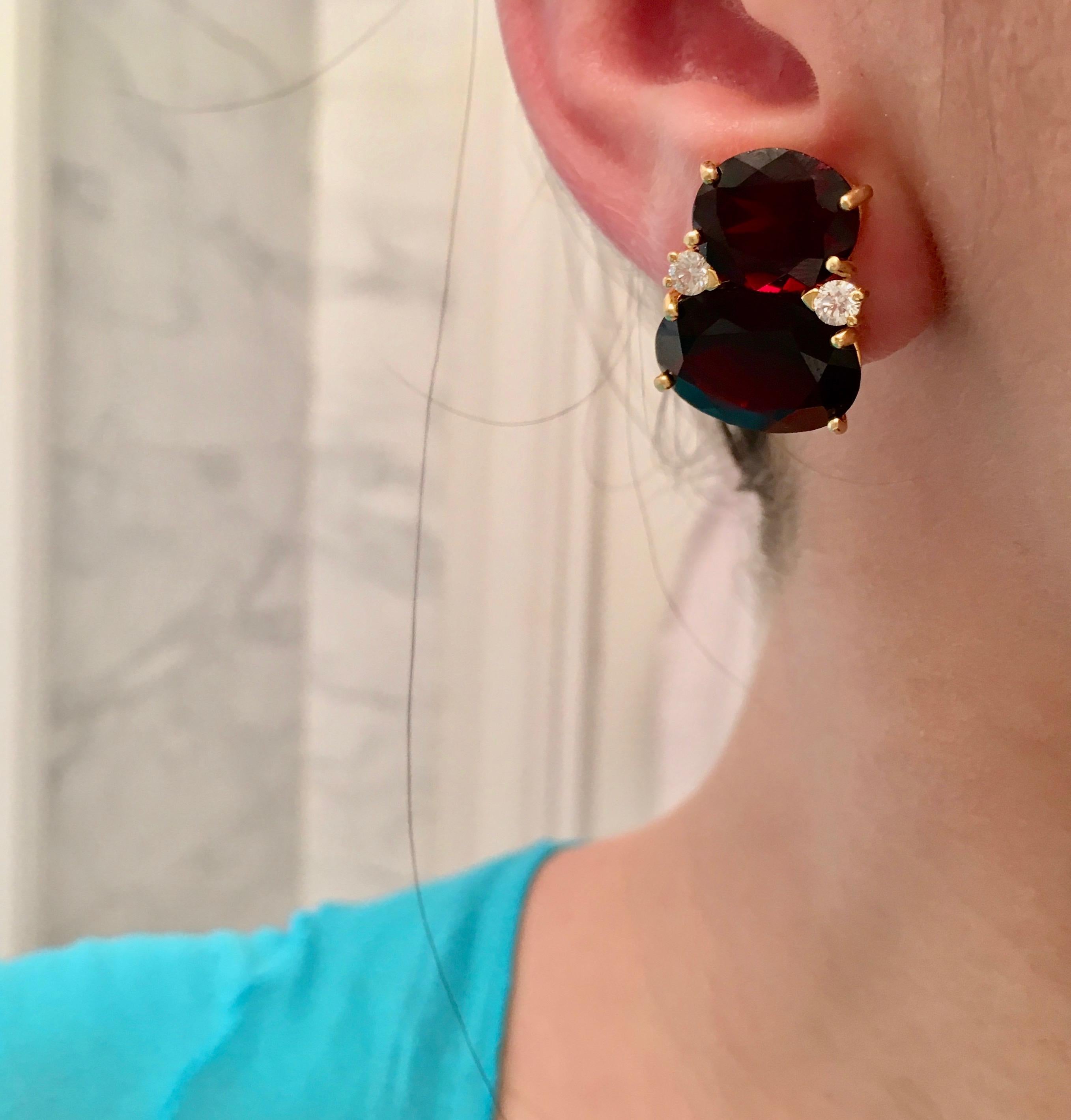 Boucles d'oreilles pendantes avec iolite, turquoise et diamants en vente 11