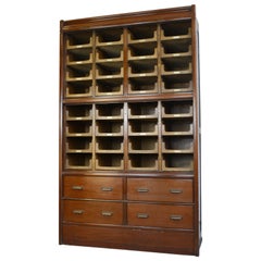 Large Haberdashery Cabinet by E Pollard & Co, circa 1910