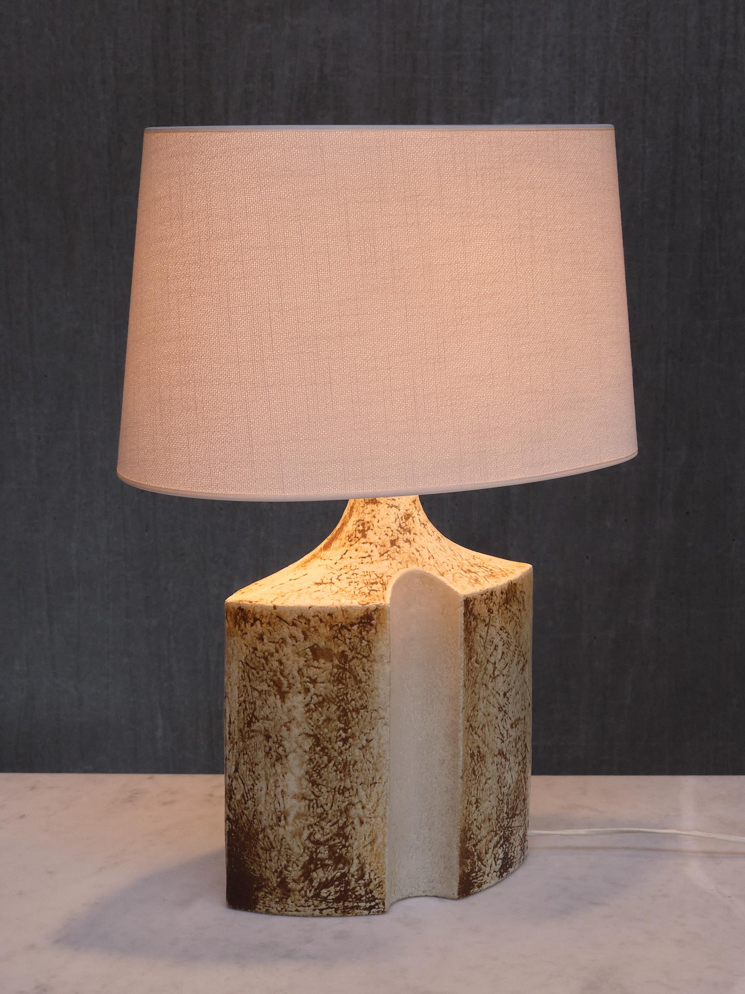 Grande lampada da tavolo Haico Nietzsche in ceramica, Søholm Stentøj, Danimarca, anni '60 in vendita 3