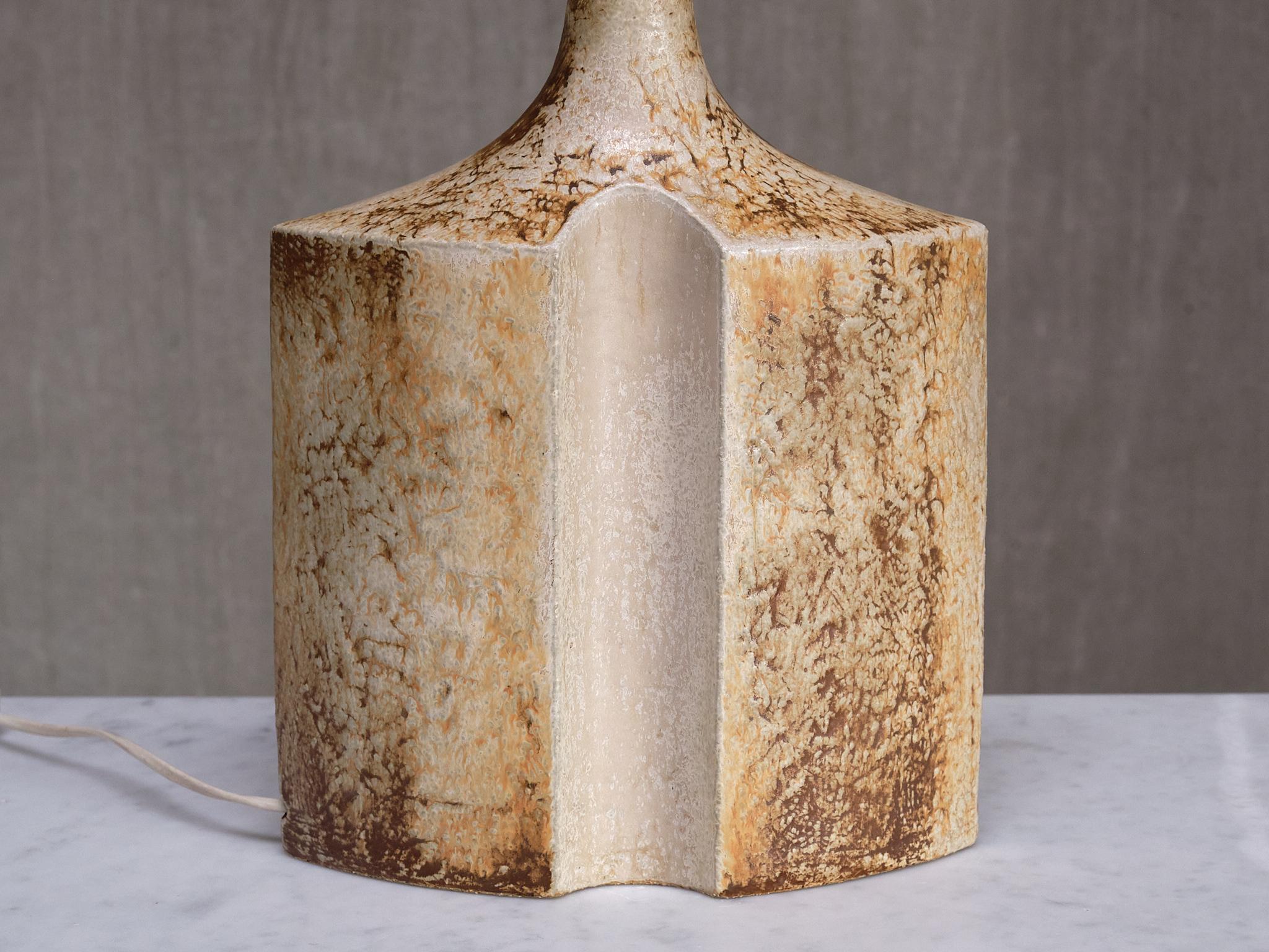 Grande lampada da tavolo Haico Nietzsche in ceramica, Søholm Stentøj, Danimarca, anni '60 in vendita 4