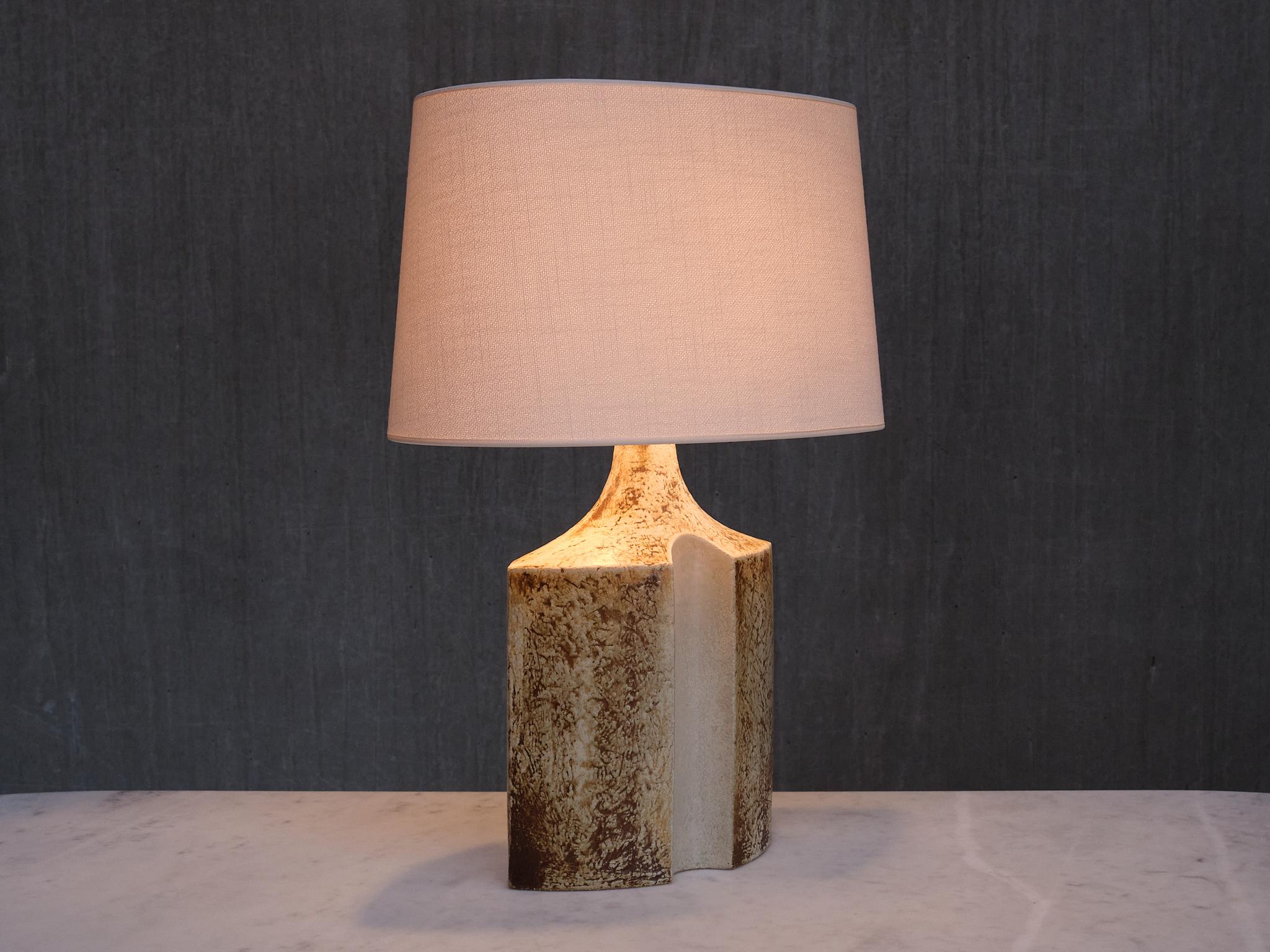 Grande lampada da tavolo Haico Nietzsche in ceramica, Søholm Stentøj, Danimarca, anni '60 in vendita 2