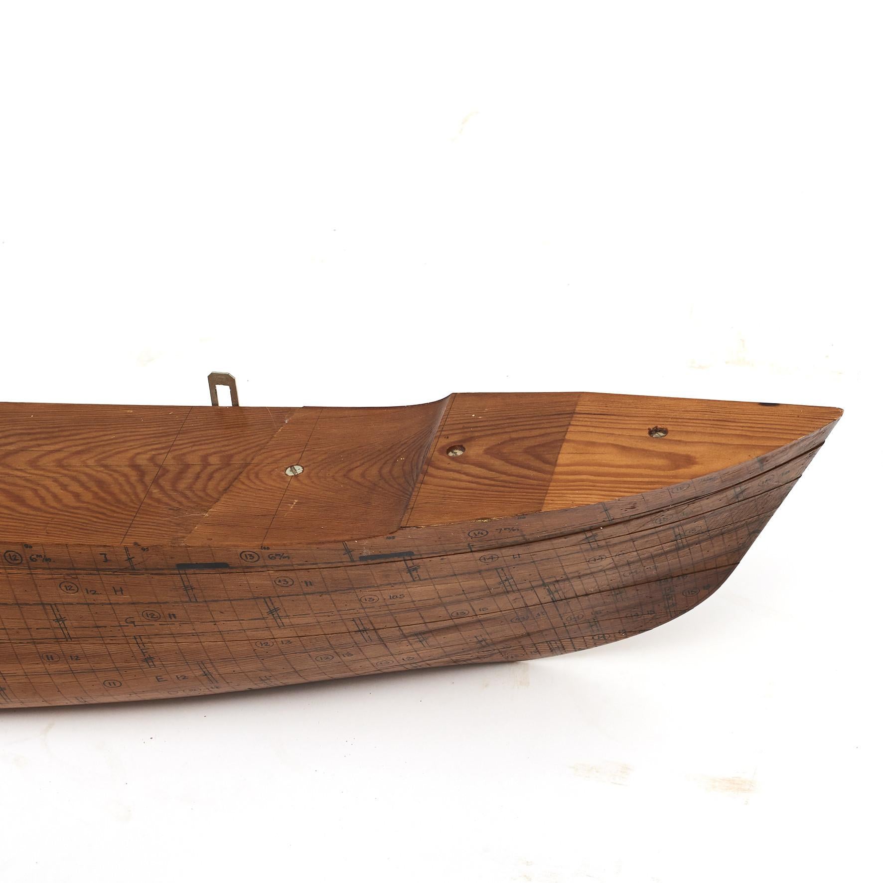 antique half hull ship models for sale