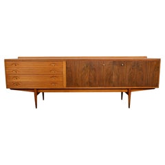 Large Hamilton Credenza In Rosewood + Mahogany By Robert Heritage