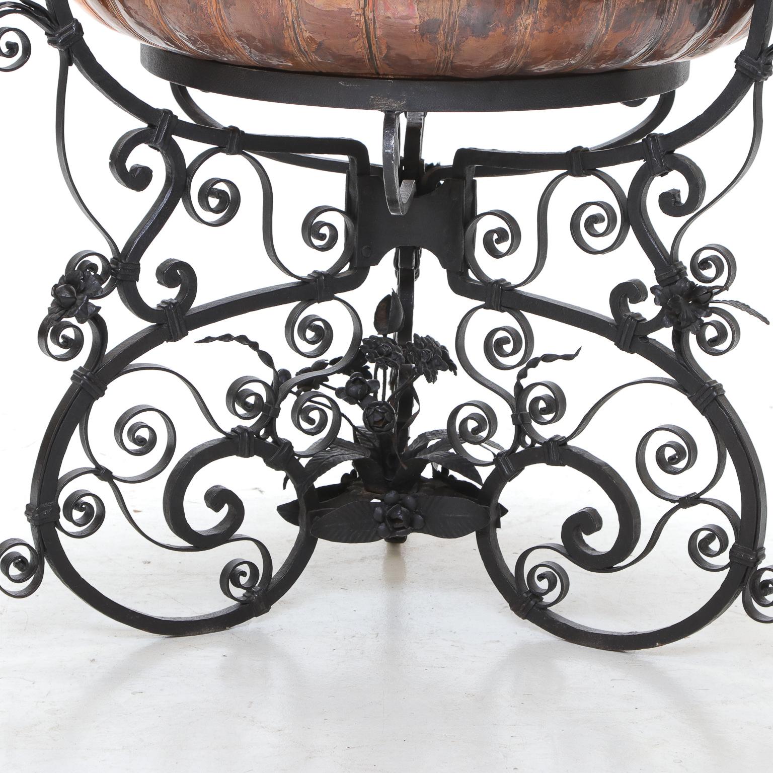copper planter large
